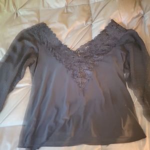 Black Venus lace top